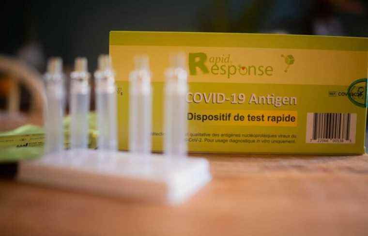 Deliveries of rapid tests for COVID-19: Quebec says it is in the dark after January.