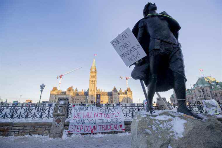 Demonstration in Ottawa |  “As long as it takes”