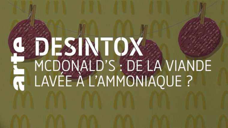 Detox.  McDonald’s no longer uses ammonia-treated meat in its burgers since 2012