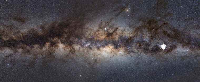 Discovery of an unknown object in the Milky Way by Australian astronomers