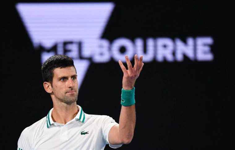 Djokovic “is not vaccinated”, underlines the Australian government