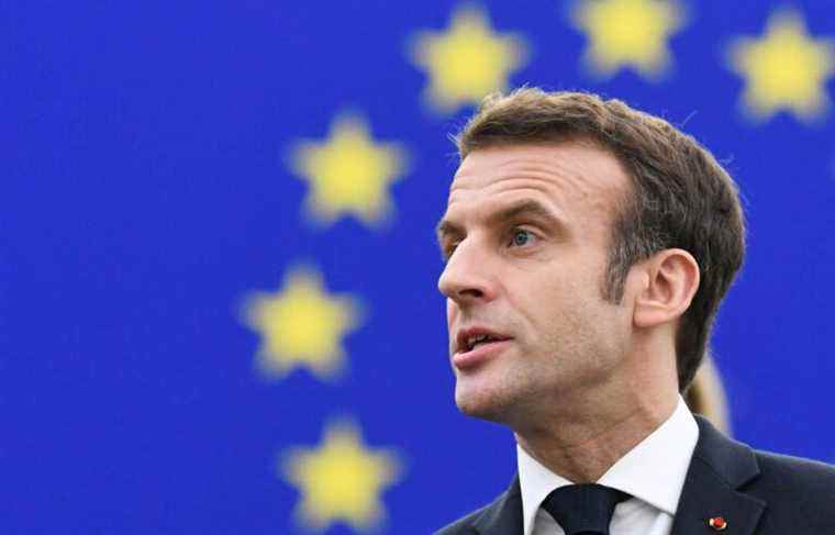 EU Presidency: Emmanuel Macron in defense of “European values”