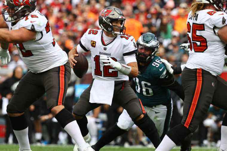 Easy victory for the Buccaneers against the Eagles