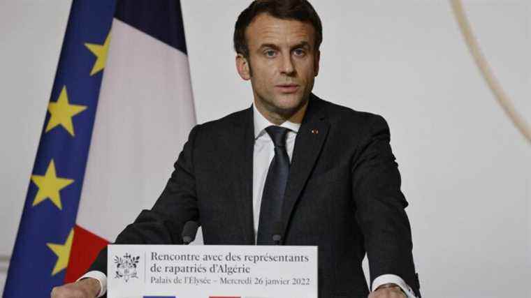 Emmanuel Macron has the “willingness to work on this recognition and this memorial appeasement”, greets a historian