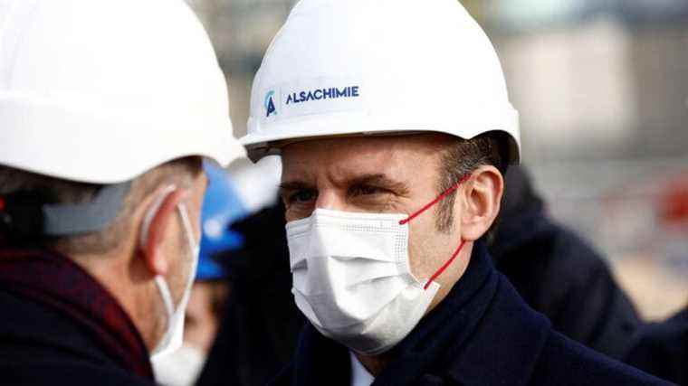 Emmanuel Macron wants to make the Alsachimie factory the “European nylon champion”