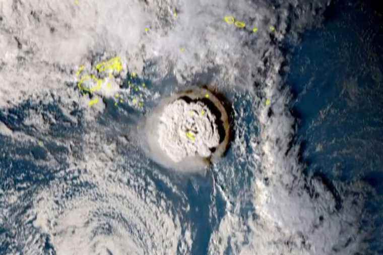 Eruption of the Hunga Tonga volcano |  An explosion “of rare violence”