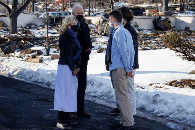 Fires |  Joe Biden in Colorado to meet disaster victims