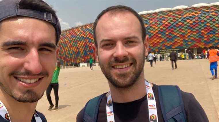 Former Mayenne journalist covers African Cup of Nations football