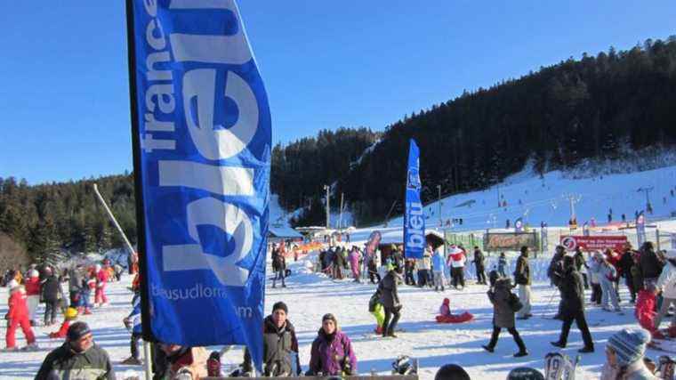 France Bleu Lorraine in the snow, live from the Gérardmer ski resort