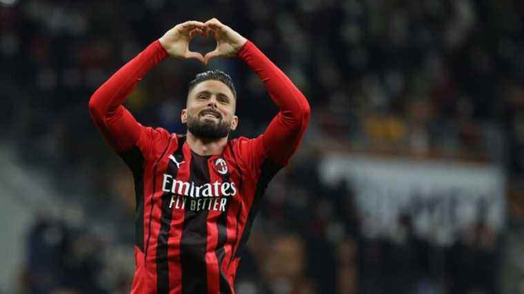 French Olivier Giroud and Mike Maignan take AC Milan against Roma