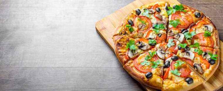 Frozen vegetable pizzas under the magnifying glass