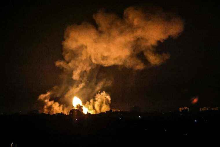 Gaza strip bombed by IDF after rocket fire