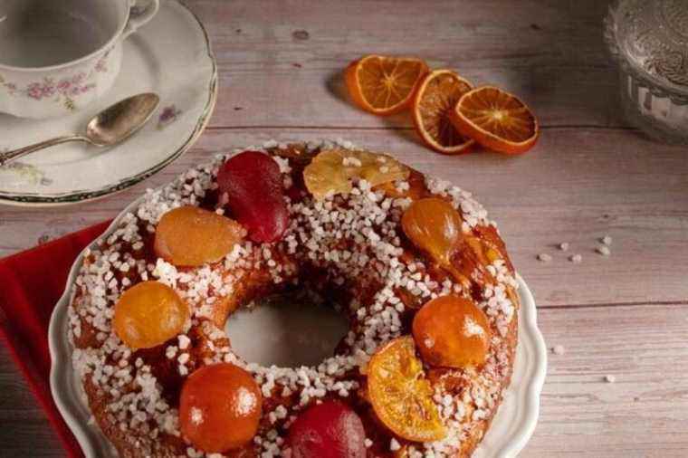 His recipe for candied fruit brioche filled with secrets!