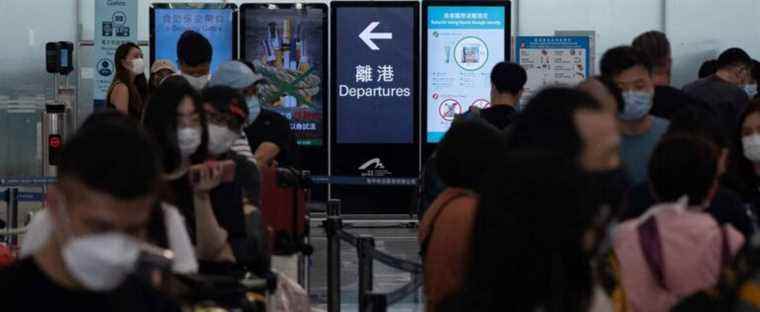 Hong Kong bans passengers from more than 150 countries from transiting through its airport