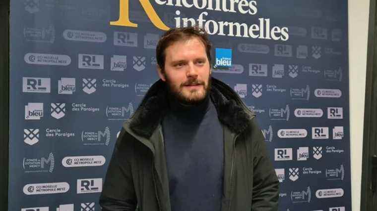 Hugo Becker, special guest of France Bleu Lorraine for the launch of the new season of “I promise you”