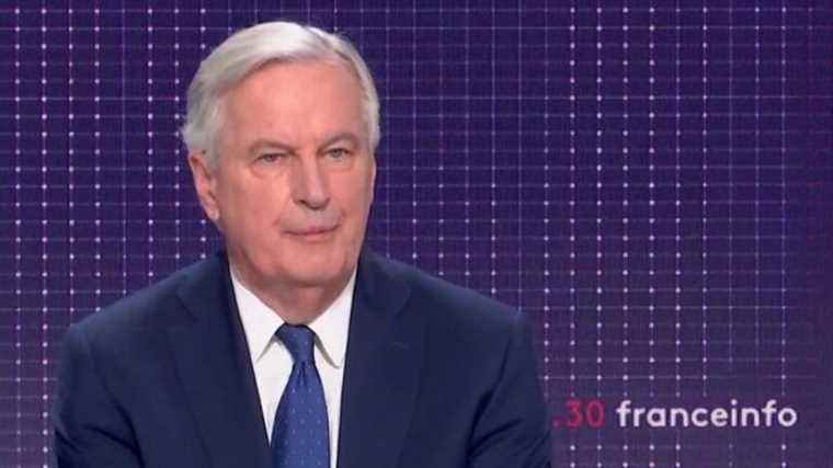 “I have no problem with this word”, reacts Michel Barnier