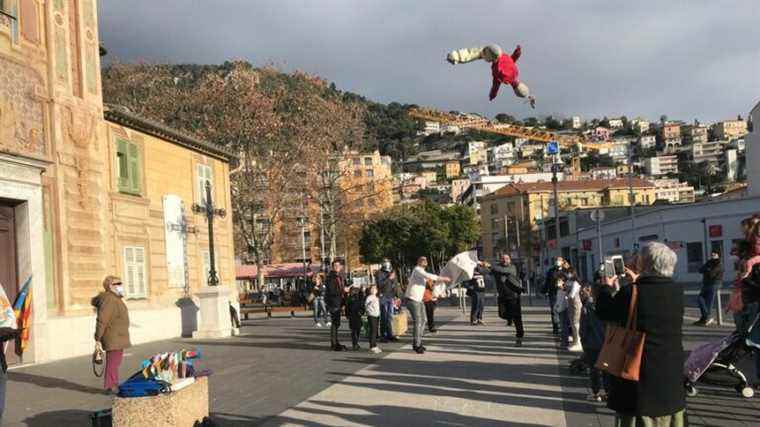 IN PICTURES – The world championship in throwing mats took place this Sunday in the Saint-Roch district of Nice