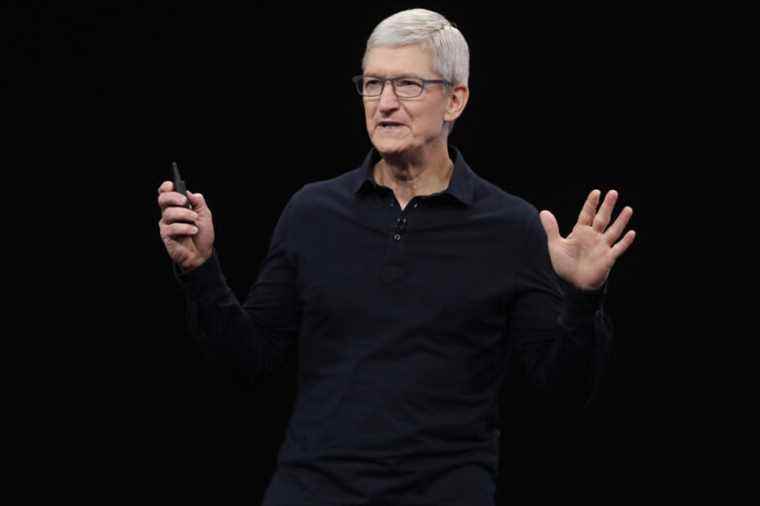 In 2021 |  Tim Cook hit nearly $ 100 million