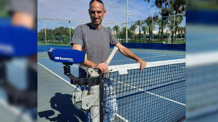 In Israel, this entrepreneur has developed a system of help and advice for amateur tennis players