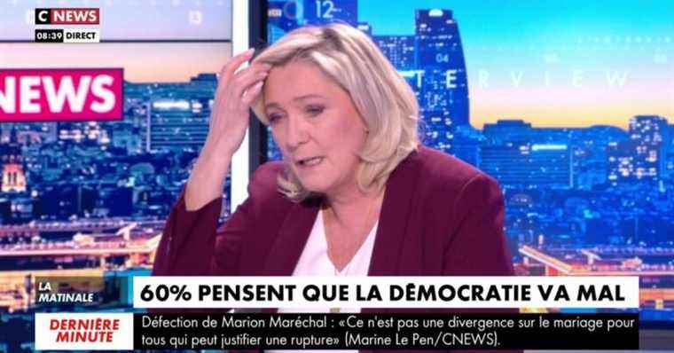 “It’s violent”: Marine Le Pen in shock after the words of her niece Marion Maréchal