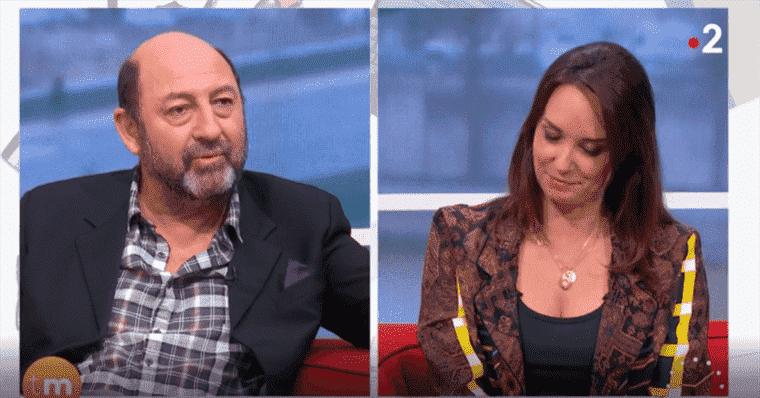 Julia Vignali and Kad Merad: “weird” moment in the middle of the show, the couple embarrassed