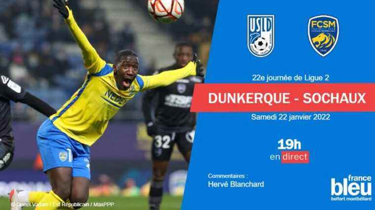 LIVE – Ligue 2: experience the Dunkirk-Sochaux match