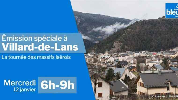 LIVE The tour of the Isère mountains in Villard-de-Lans