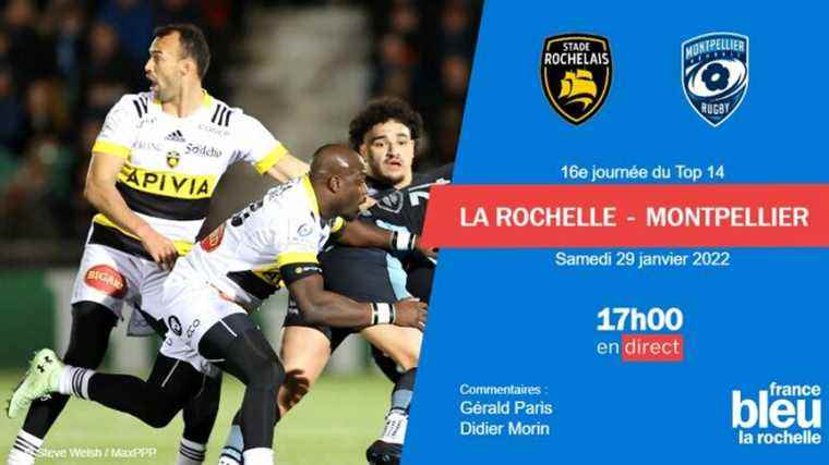 – LIVE – Top 14: follow La Rochelle-Montpellier on France Bleu La Rochelle