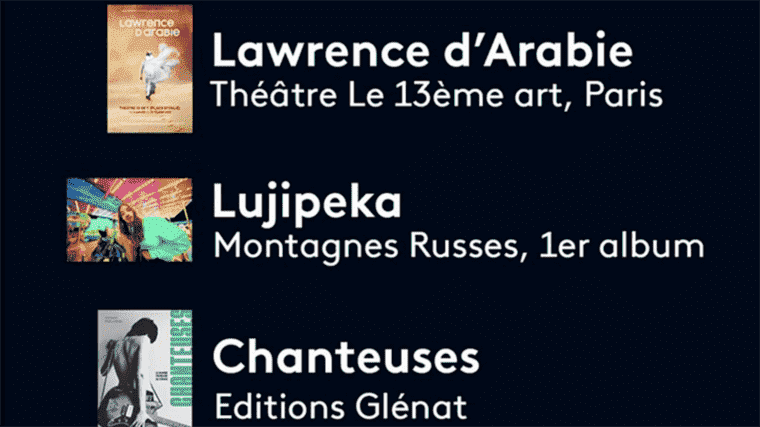 Lawrence of Arabia on the boards, French-speaking singers in the spotlight in a beautiful book