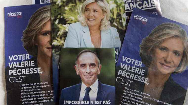 Le Pen accuses Zemmour of serving as a “stepping stone” for Pécresse for the second round