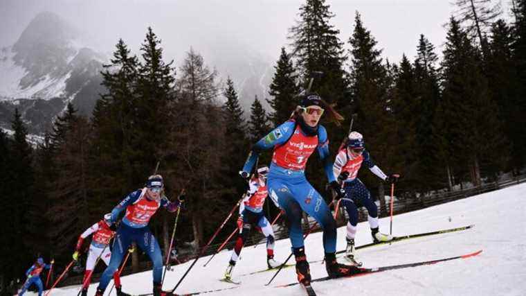 Les Bleues take 3rd place in the women’s relay at Antholz-Anterselva