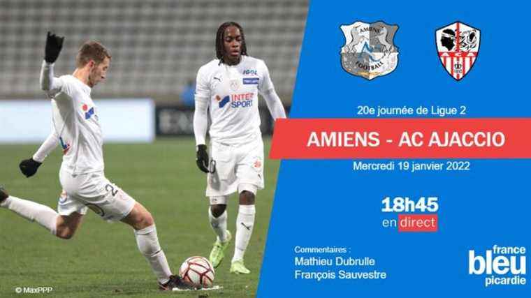 Ligue 2 – live: follow the match of the 20th day between Amiens and Ajaccio