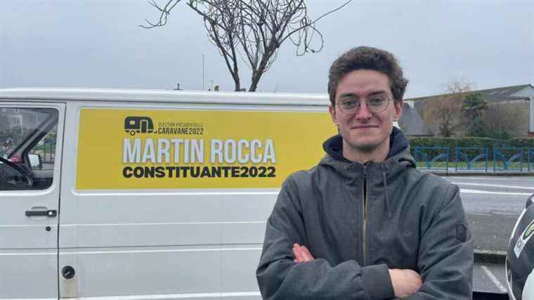 Martin Rocca, 22, presidential candidate