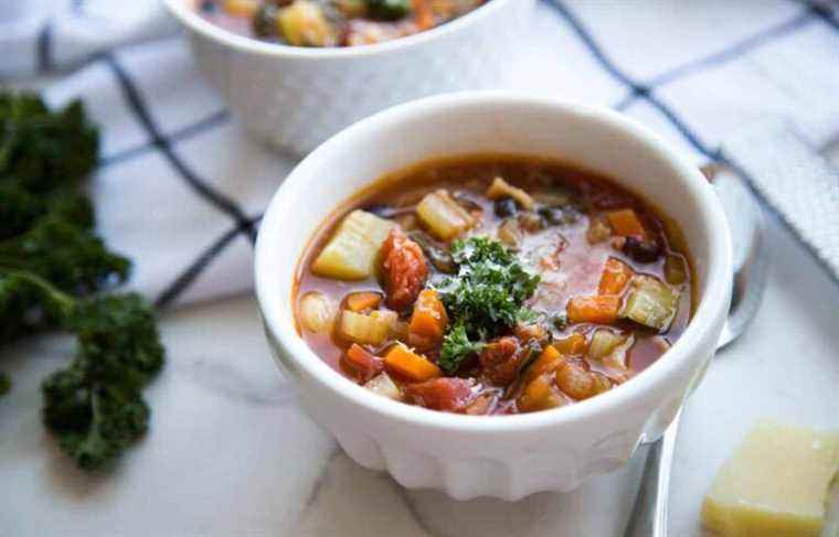 Minestrone Soup Recipe |  The duty