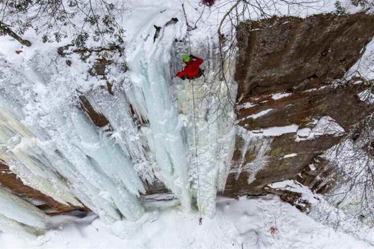 Minnesota hosts ice climbing festival