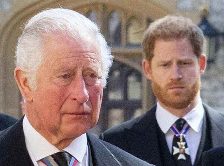 “My youngest son, Harry …” is Prince Harry still plagued?  His father, Charles, addresses him directly in a gallery!