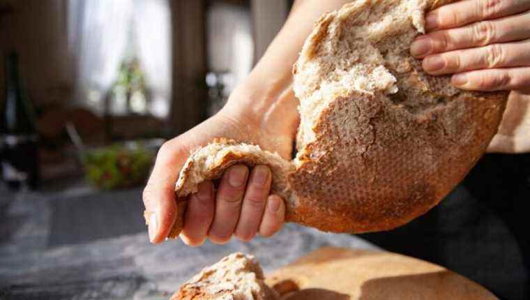 Never put your bread upside down on the table, there is a good reason for that, but which one?