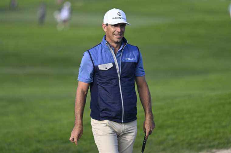 Omnium Farmers Insurance |  Billy Horschel at the controls at Torrey Pines