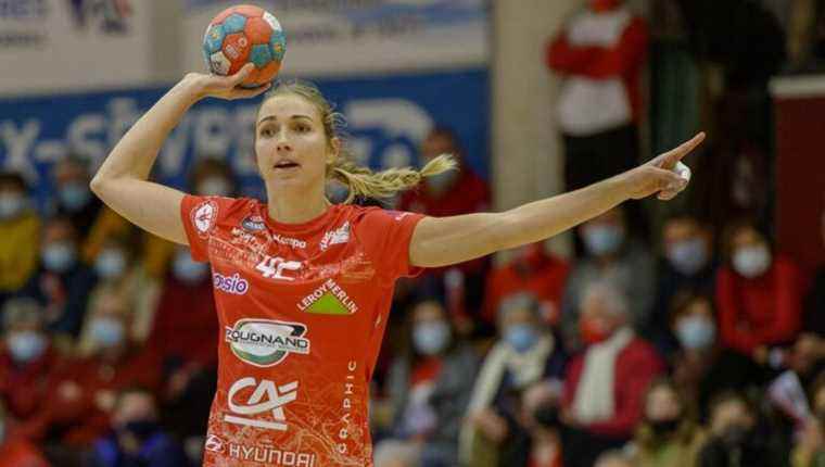 Perrine Petiot, handball player selected for the French team