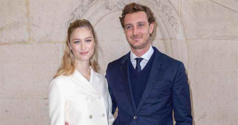 Pierre Casiraghi and Beatrice Borromeo, glamorous couple and accomplice at the Dior show