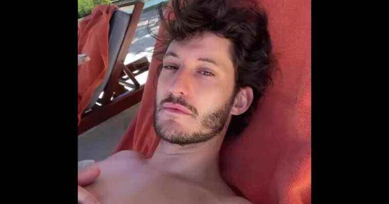 Pierre Niney shirtless, Natasha Andrews cuddling… nice holidays in the sun with the family!