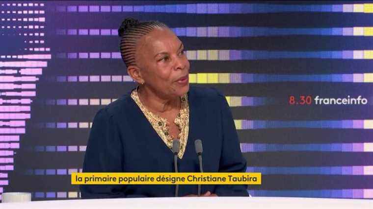 Popular primary and union of the left, measures on taxes and youth … Christiane Taubira’s “8:30 franceinfo”