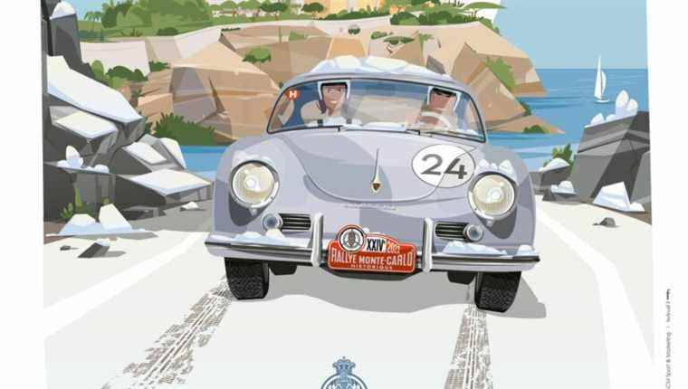 Presentation of the local stages of the Monte-Carlo rally historical version