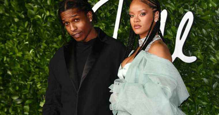 Rihanna is pregnant: first baby with A$AP Rocky and first photos of her baby bump!