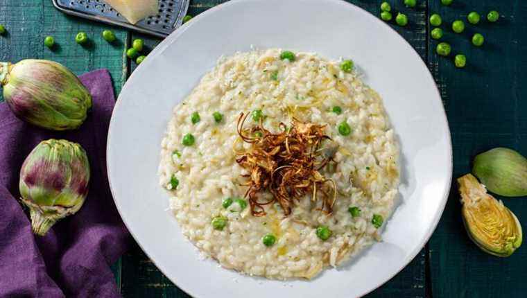 Risotto with rice of course, but even… Without rice!