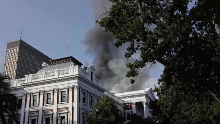 South Africa’s parliament fire leaves country in shock