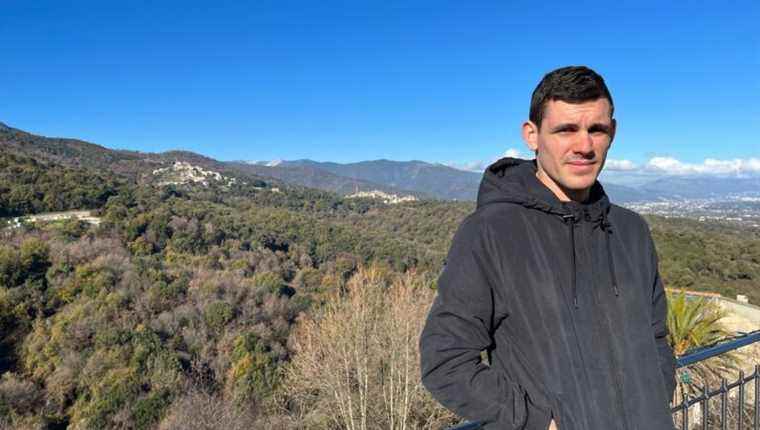 Stéphane Degiovanni, firefighter at Castellare di Casinca