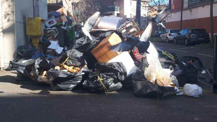 Still so much garbage despite the end of the strike in some Toulouse neighborhoods