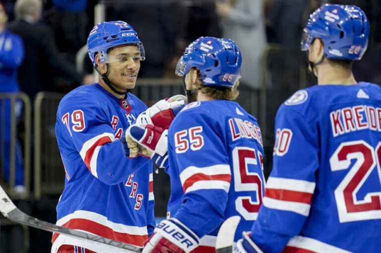 Sunday in the NHL |  Rangers edge Kraken 3-2