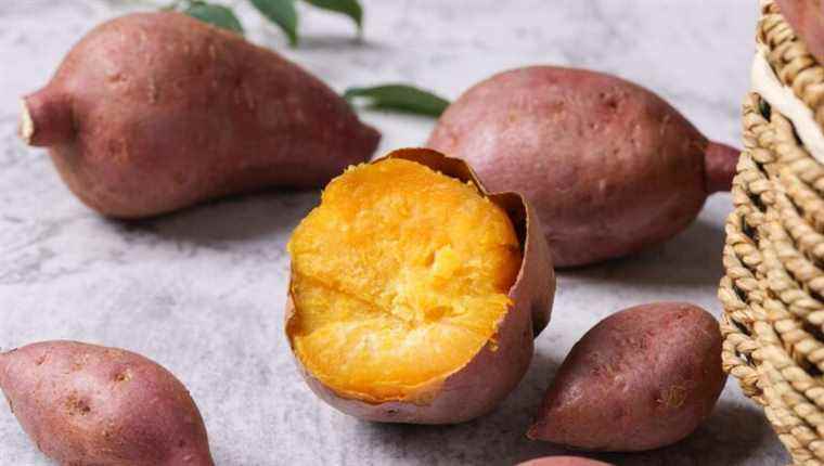 Sweet potatoes are cooked on France Bleu Alsace